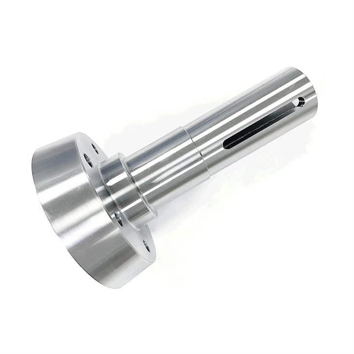 Stainless Steel Flange Shaft With Keyway high quality